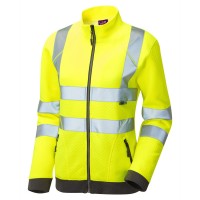Leo Workwear Hollicombe Yellow Womens Sweatshirt